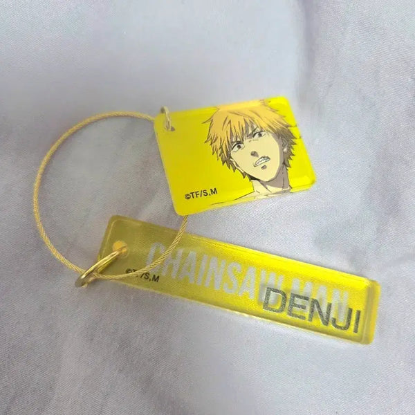 [BUNJANG] Chainsaw Man Denji Acrylic Plate Keychain / 체인소맨 아크릴 플레이트 키링(덴지)