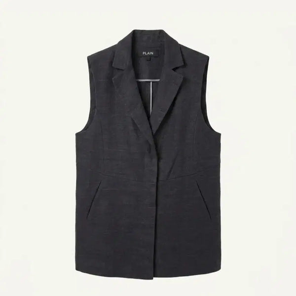 [BUNJANG] Flamingo 100% Linen Vest / FLAMINGO 린넨 100% 베스트 조끼 마100%조끼 66
