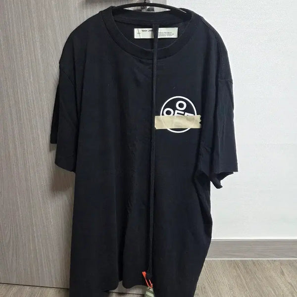 [BUNJANG] Off-White Short Sleeve T-Shirt (XXL Fit) / 오프화이트 반팔 표기사이즈M (실제 XXL정도)
