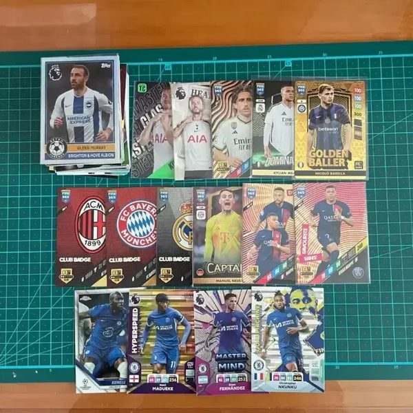 [BUNJANG] Panini & Topps Trading Card Bundle (100 Cards) / 파니니, 탑스 카드 일괄 판매