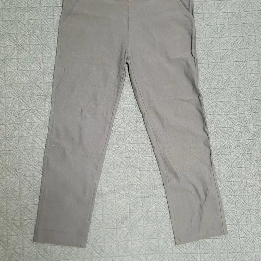 [BUNJANG] Comfortable Grey Banding Slacks Pants / 슬랙스 바지