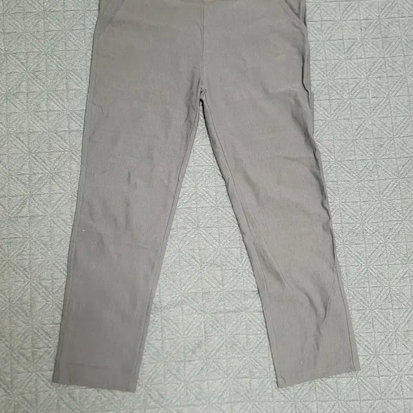 [BUNJANG] Comfortable Grey Banding Slacks Pants / 슬랙스 바지