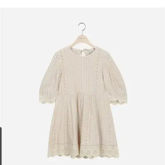 [BUNJANG] Thursday Island Lace Mini Dress Blouse / 써스데이아일랜드 미니원피스블라우스