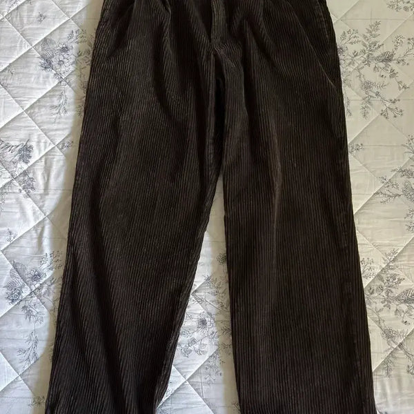 [BUNJANG] L.L.Bean One-Pleat Corduroy Pants 34x30 / 엘엘빈 원 턱 코듀로이 팬츠 34X30