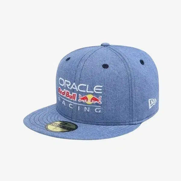 [BUNJANG] New Era x Oracle Red Bull Racing 59FIFTY Denim Blue Cap / (712) 뉴에라 x 오라클 레드불 f1 팀 59fifty 데님 블루 판매