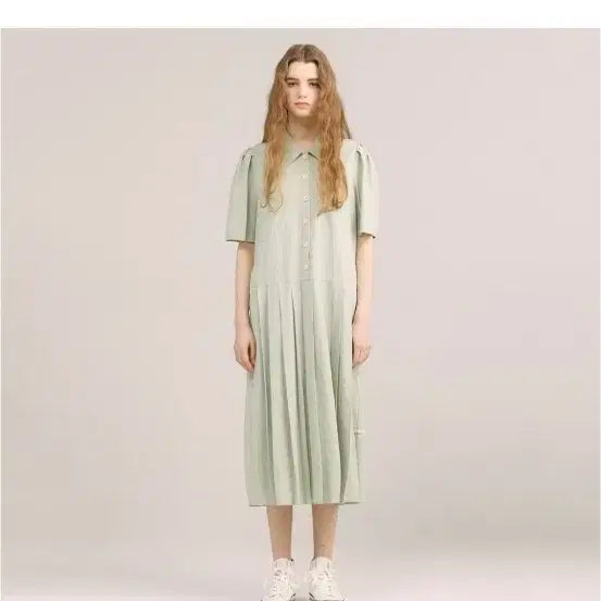 [BUNJANG] Thursday Island Pleated Dress / 써스데이아일랜드 플리츠원피스