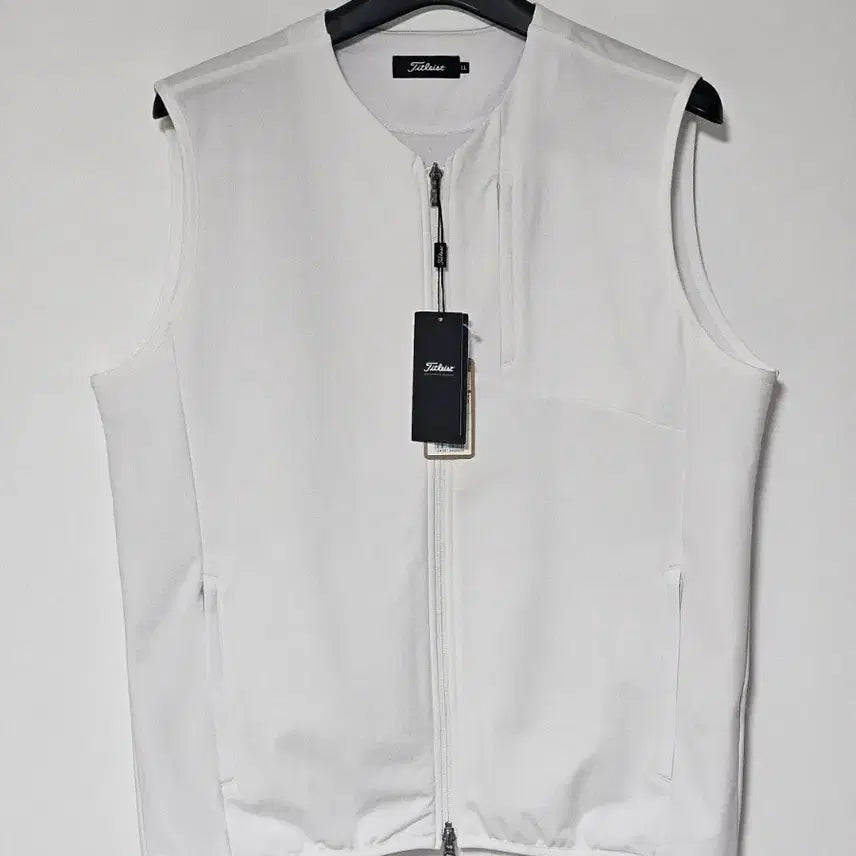 [BUNJANG] Titleist Authentic Jersey Full Zip Vest LL (105) / 타이틀리스트 정품 저지 풀집업 베스트 LL(105)