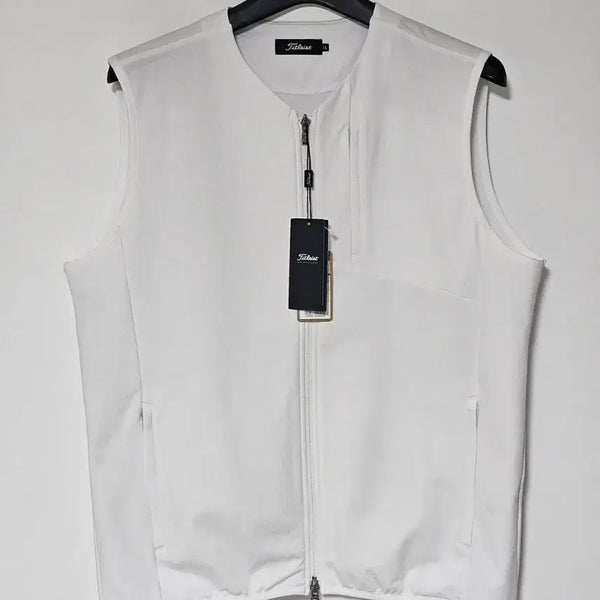 [BUNJANG] Titleist Authentic Jersey Full Zip Vest LL (105) / 타이틀리스트 정품 저지 풀집업 베스트 LL(105)