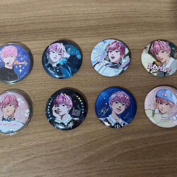 [BUNJANG] PLAVE Bambi Can Badge Bundle Set / 플레이브 밤비 캔뱃지 일괄