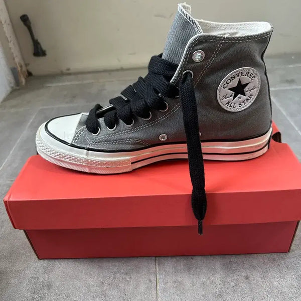 [BUNJANG] Converse Chuck Taylor All-Star High Top Sneakers - Grey, Size 265 / 컨버스 척테일러 하이 그레이 265