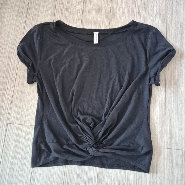 [BUNJANG] Free People Movement Twist Short Sleeve T-Shirt - Size S / 프리피플 무브먼트  트위스트 반팔 S