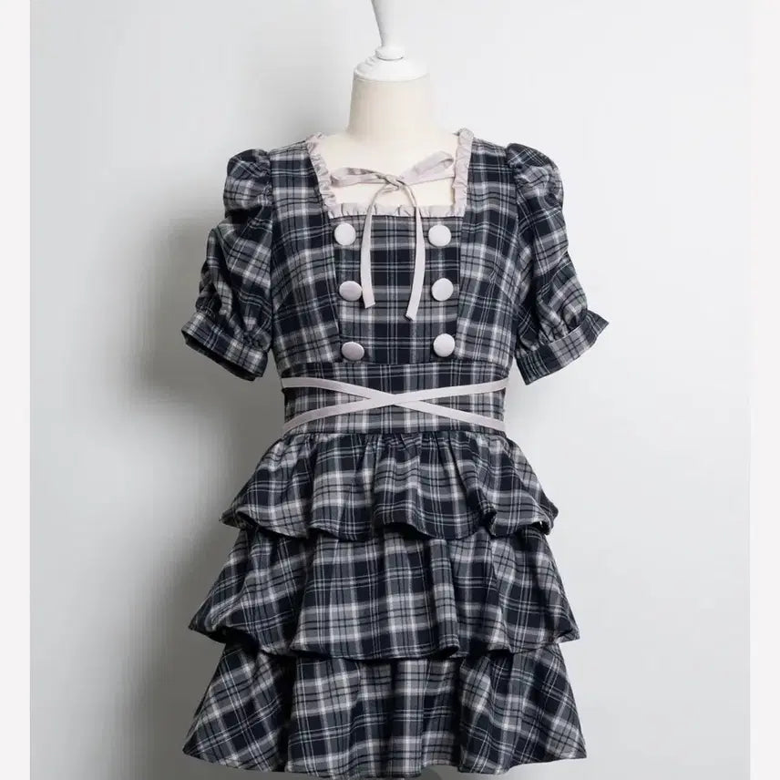 [BUNJANG] Pium Cross Belt Mini Dress / 피움 크로스벨트 미니원피스