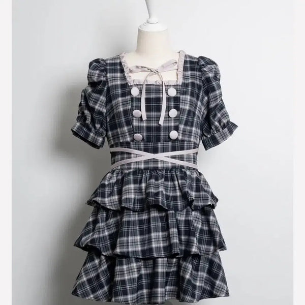 [BUNJANG] Pium Cross Belt Mini Dress / 피움 크로스벨트 미니원피스