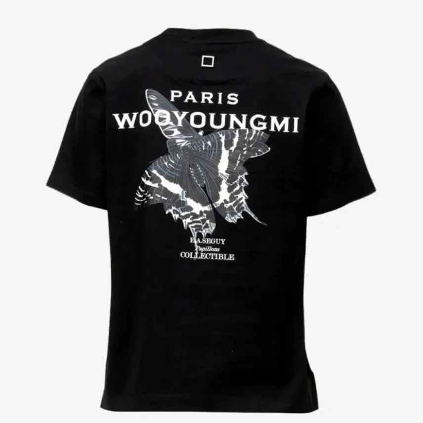 [BUNJANG] Wooyoungmi Back Logo T-Shirt / 우영미 백로고 티셔츠