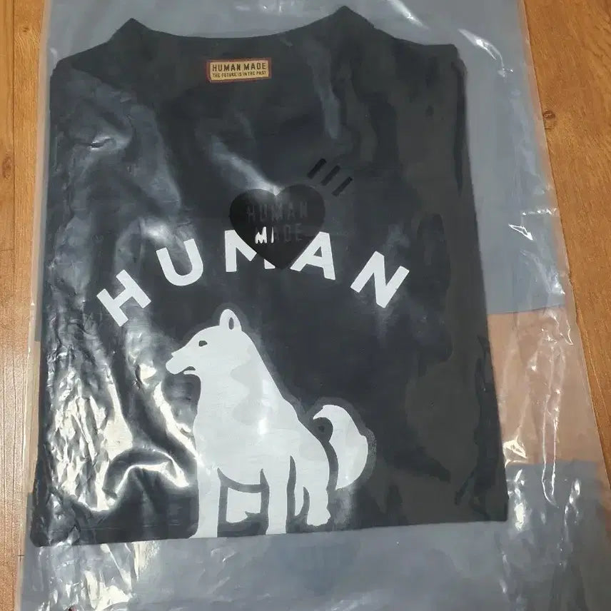 [BUNJANG] Human Made Black Dog Print T-Shirt / HUMAN MADE 블랙 강아지 프린팅 티셔츠s