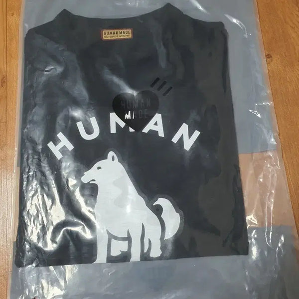 [BUNJANG] Human Made Black Dog Print T-Shirt / HUMAN MADE 블랙 강아지 프린팅 티셔츠s