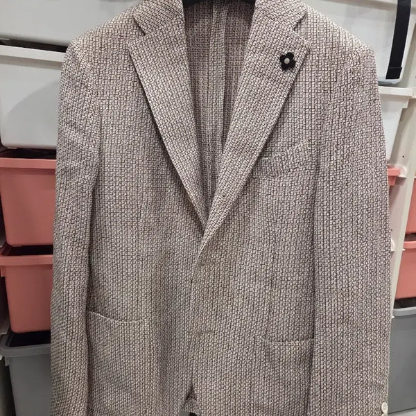 [BUNJANG] Lardini Silk Cotton Blazer Jacket Size 46 / 라르디니 실크코튼 블레이저 자켓 46