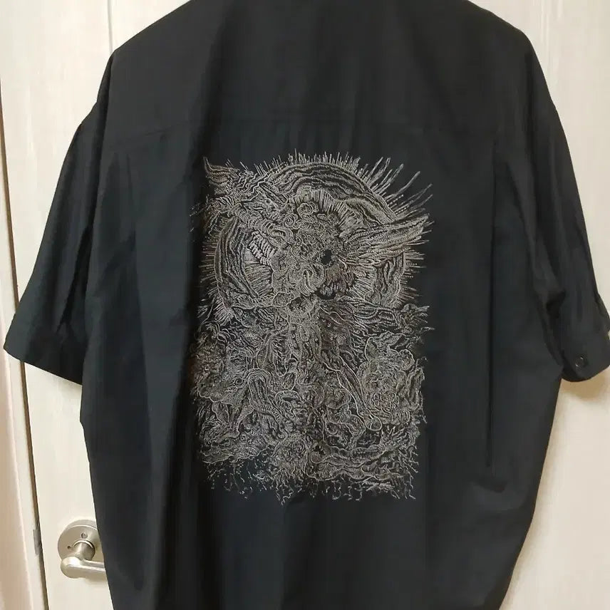 [BUNJANG] SONGZIO COLLECTION Archangel T-Shirt / 송지오 컬렉션 아크엔젤 반팔셔츠 48 새상품