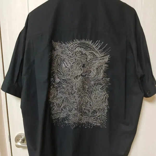 [BUNJANG] SONGZIO COLLECTION Archangel T-Shirt / 송지오 컬렉션 아크엔젤 반팔셔츠 48 새상품