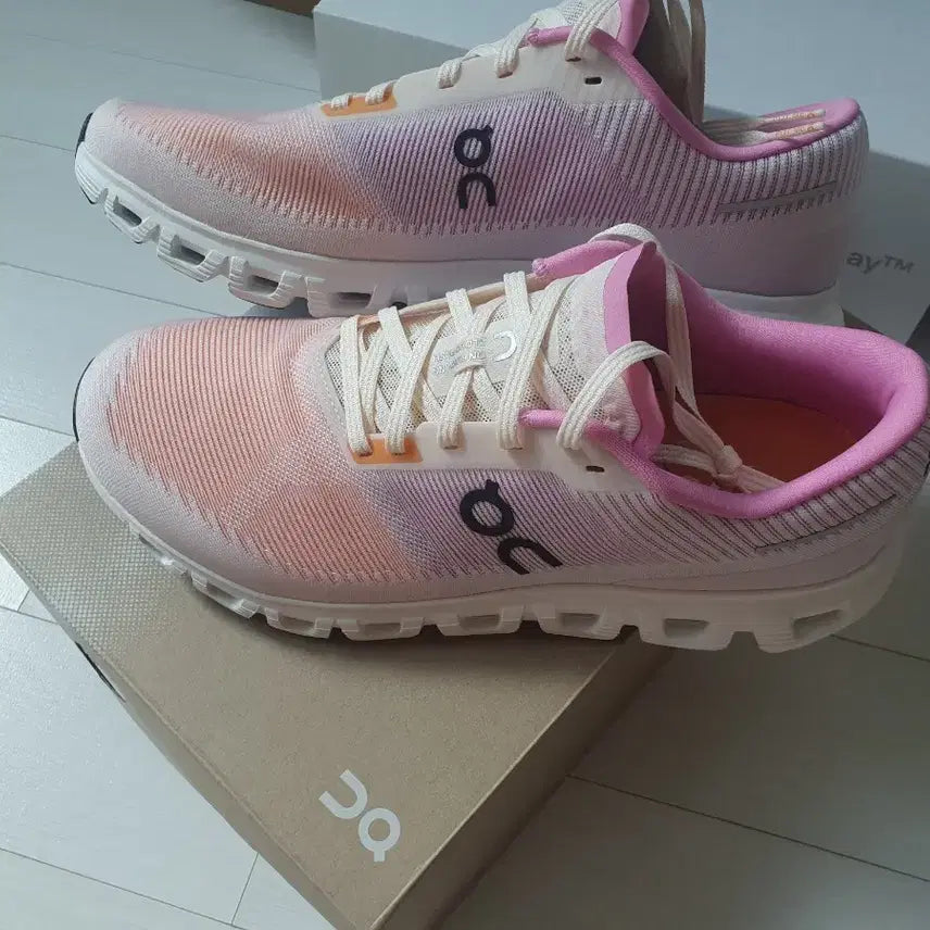 [BUNJANG] On Running Cloud 6 Push Tangerine/Raspberry Running Shoes 265mm / 새상품 온러닝 클라우드 6 푸쉬 탠저린/라즈베리 265mm 러닝화