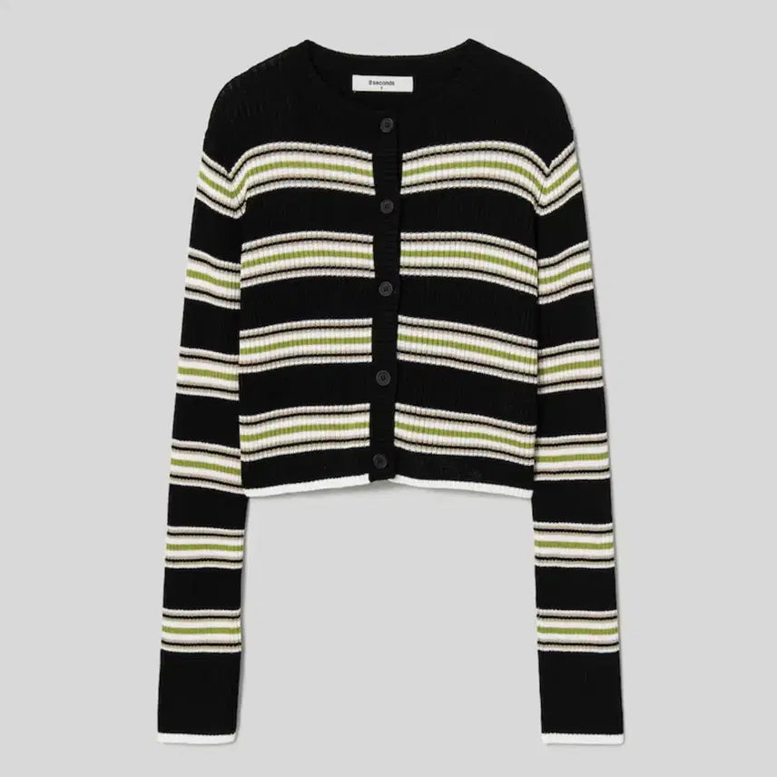[BUNJANG] 8 Seconds Cropped Long Sleeve T-Shirt / 에잇세컨즈 크롭 긴팔티