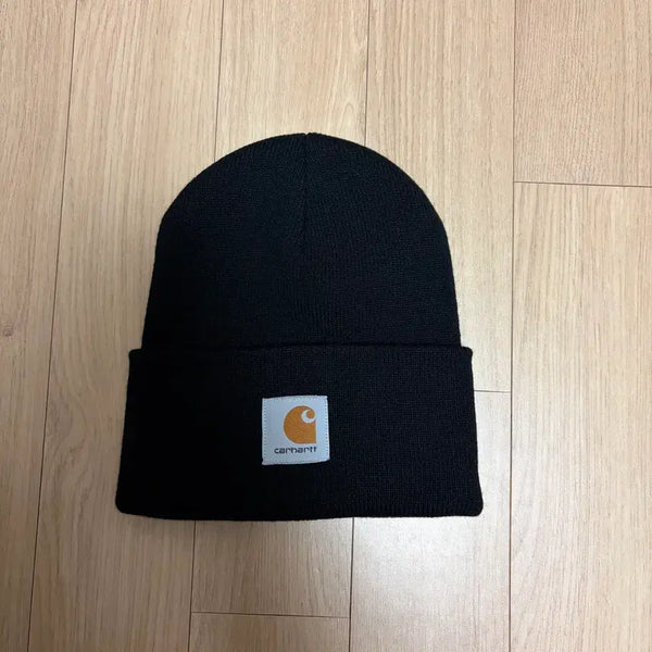 [BUNJANG] Carhartt Black Beanie / 칼하트 블랙 비니 정품 칼하트