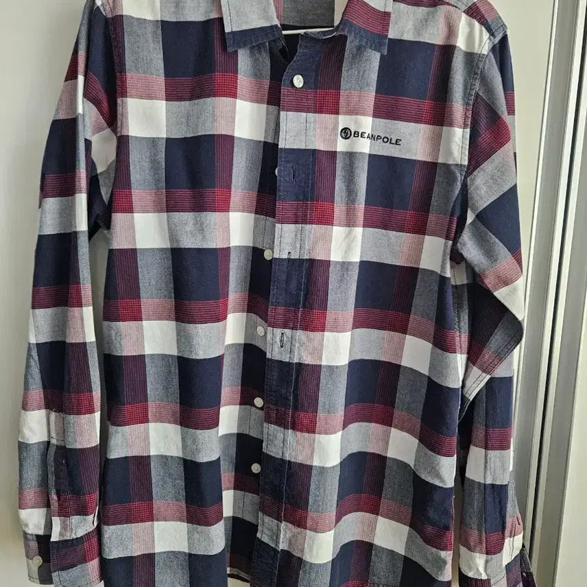 [BUNJANG] Beanpole Outdoor Plaid Shirt / 빈폴 아웃도어 체크 셔츠 남방