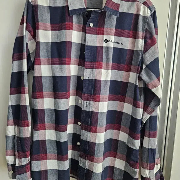 [BUNJANG] Beanpole Outdoor Plaid Shirt / 빈폴 아웃도어 체크 셔츠 남방