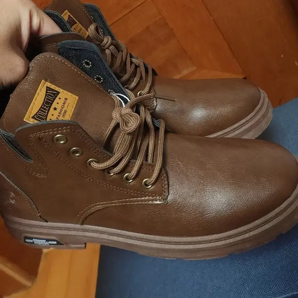 [BUNJANG] Men's Fashion Walker Boots (270) / 워커 부츠 새상품 패션 270 남자 운동화