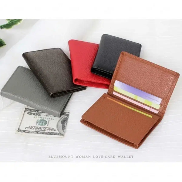 [BUNJANG] BlueMount Genuine Leather Card Holder (Set of 2) / 천연소가죽 카드지갑 1+1 (무료배송)