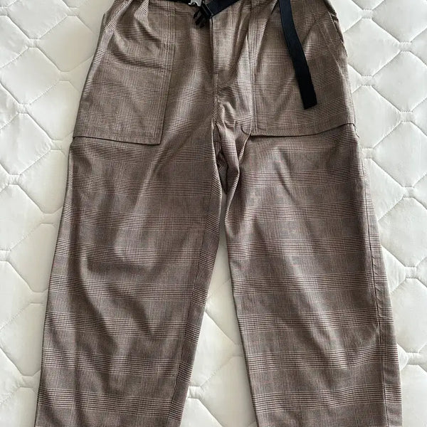 [BUNJANG] Sacai Belted Check Pants / [2] 사카이 벨티드 체크 팬츠
