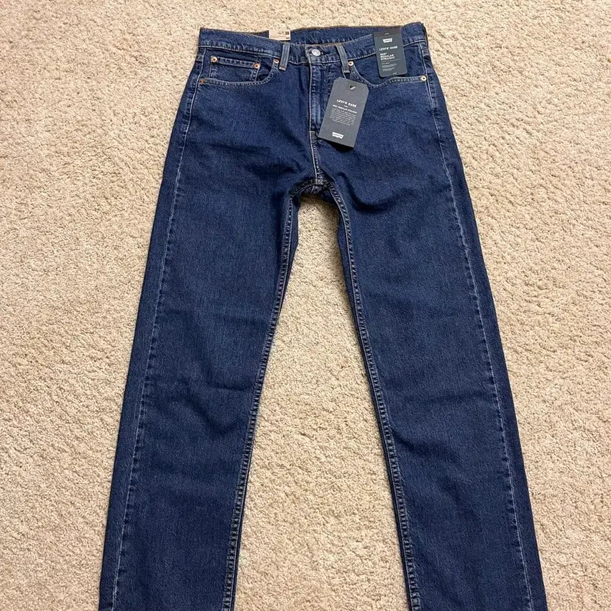 [BUNJANG] Levi's 505 Regular Straight Jeans (Ease Line) - Size 32x32 / [미국/새상품/32x32] 리바이스 505 레귤러 스트레이트 진
