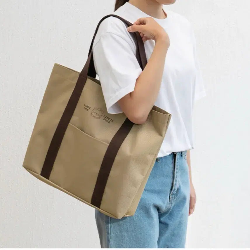 [BUNJANG] Aladdin Lightweight Eco Bag Shopper Bag / 알라딘 가방 가벼운 에코백 쇼퍼백