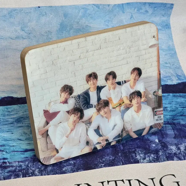 [BUNJANG] BTS 'Today' Exhibition Acrylic Desk Clock / 방탄 오늘 전시회 아크릴시계