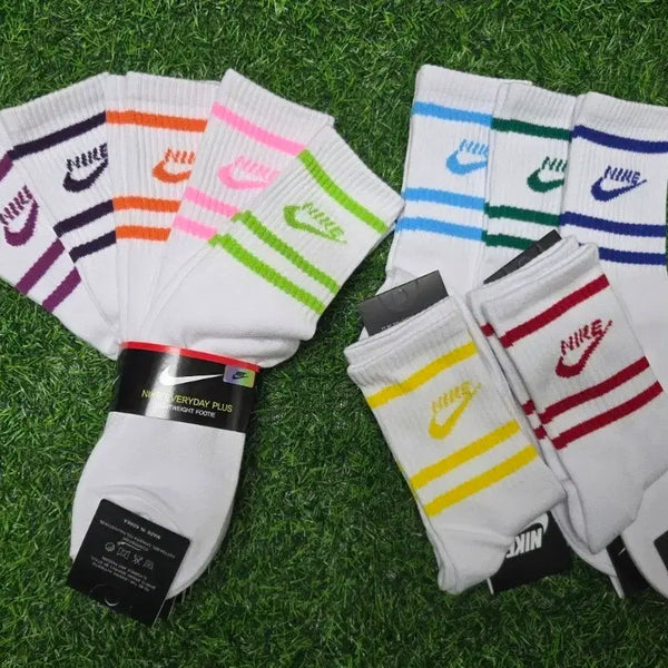 [BUNJANG] Nike Everyday Mid-Calf Socks (10 Pairs) / 나이키 에브리데이  양말