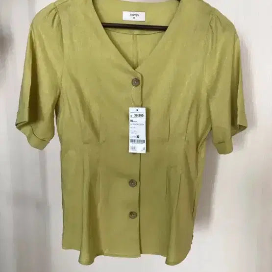 [BUNJANG] TOPTEN Linen Blend Top / 탑텐 린넨 상의