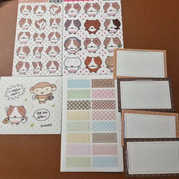 [BUNJANG] KomameRingo Sticker + POB Set / 코마메링고 스티커+특전 세트