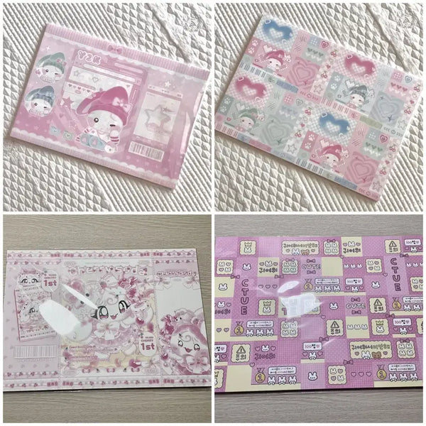 [BUNJANG] Mixed Pack Wrapping Paper Sheets / 랩핑지 소분개별판매 수봉 믹스팩 배수 엥꼬님소금이공공샵피아노보리치코냥이