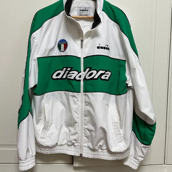 [BUNJANG] Diadora Fit Crew Replica Racing Jacket / 디아도라 피트크루 레플리카 레이싱 자켓