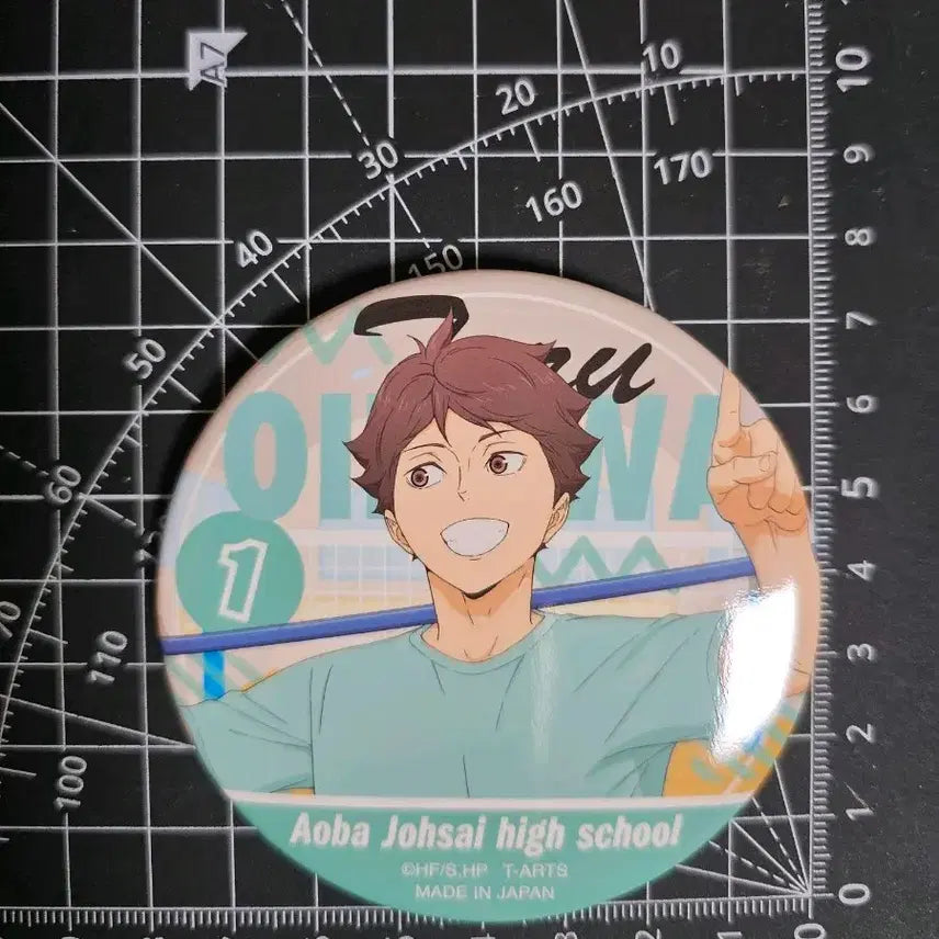 [BUNJANG] Haikyuu!! Tooru Oikawa Can Badge / 하이큐 오이카와 토오루 캔뱃지