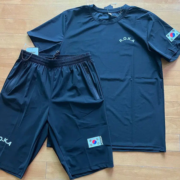 [BUNJANG] Roka Short Set (Functional Cooling Ice Fabric) / <여름신상품> 로카상하세트 (기능성쿨링 아이스원단)