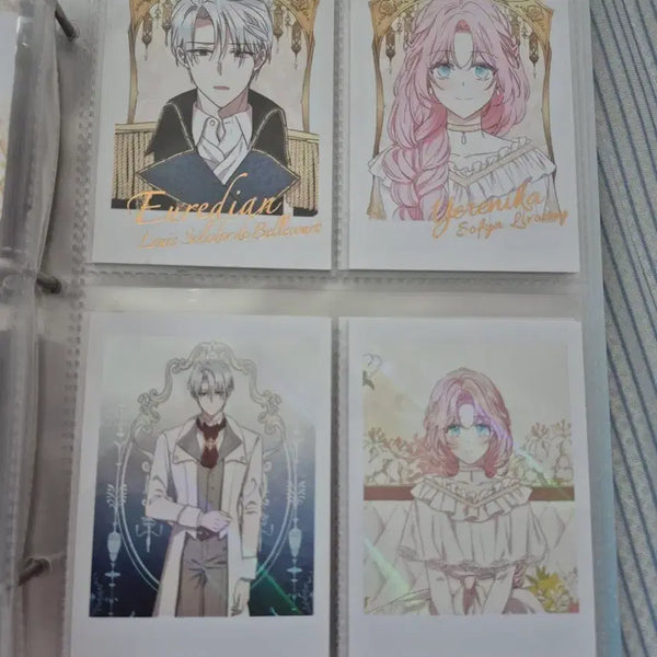 [BUNJANG] Villains Are Destined to Die (Akaggo) Goods Bundle Set - Collecting Cards & Recording Hall Binder / 로판 악당의 아빠를 꼬셔라(악아꼬) 굿즈+녹음의 관 바인더 일괄 판매