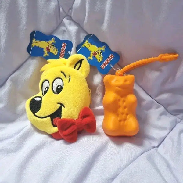 [BUNJANG] Haribo Goldbear Coin Pouch Keyring Bundle / 2개일괄 하리보 골드베어 골드베렌 동전지갑 키링