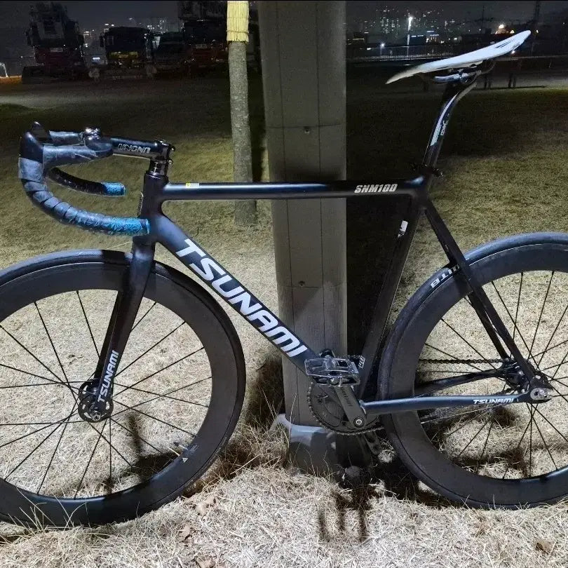 [BUNJANG] Tsunami Black Wheelset Excluded Bicycle Parts Bundle / 쓰나미 블랙 반차 개개개개개 급처 ((설명 필독))
