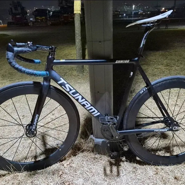 [BUNJANG] Tsunami Black Wheelset Excluded Bicycle Parts Bundle / 쓰나미 블랙 반차 개개개개개 급처 ((설명 필독))