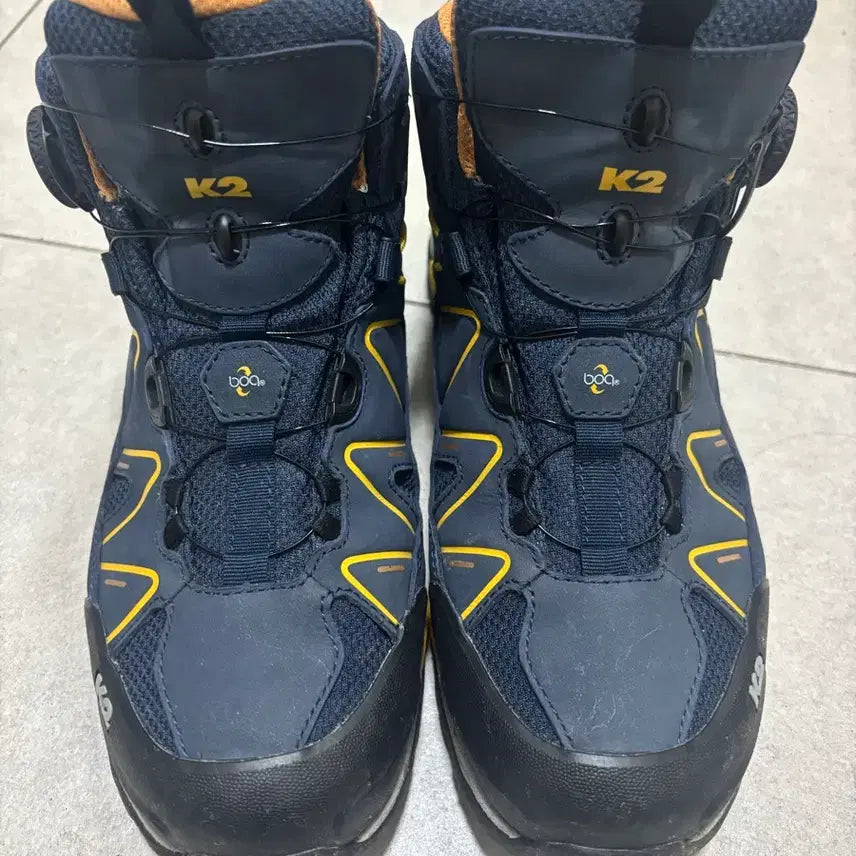 [BUNJANG] K2 Gore-Tex Hiking Boots Navy 270 / K2 고어텍스 등산화 270