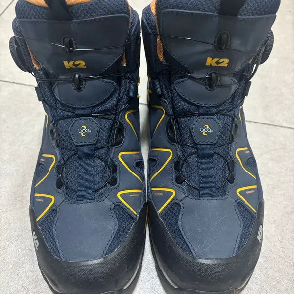 [BUNJANG] K2 Gore-Tex Hiking Boots Navy 270 / K2 고어텍스 등산화 270