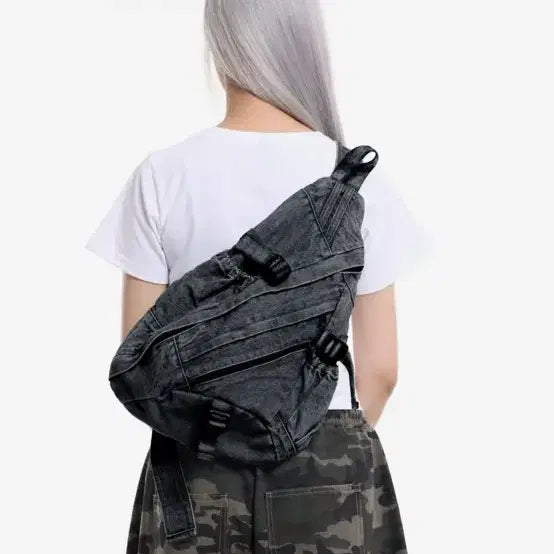 [BUNJANG] Cream Soda Lab Sling Bag Black / [새상품] 크림소다랩 슬링백 블랙