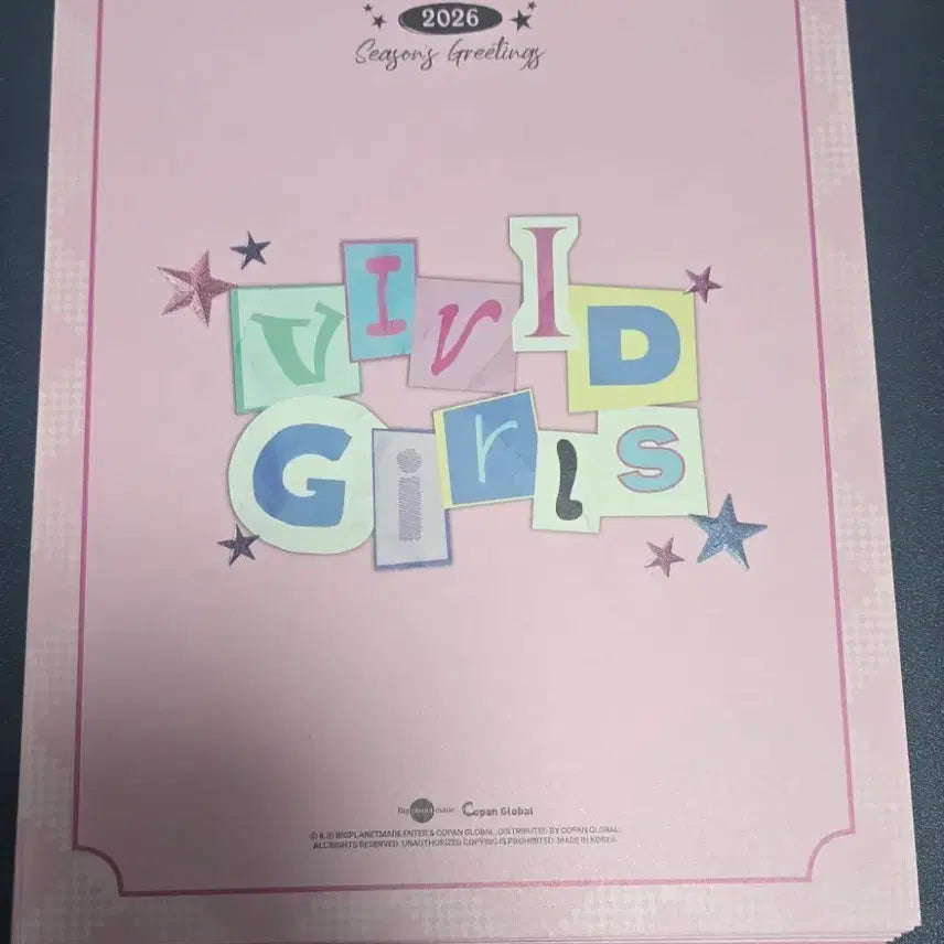 [BUNJANG] Viviz 2026 Season's Greetings Calendar / 비비지 2026년도 시즌그리팅 캘린더 팝니다