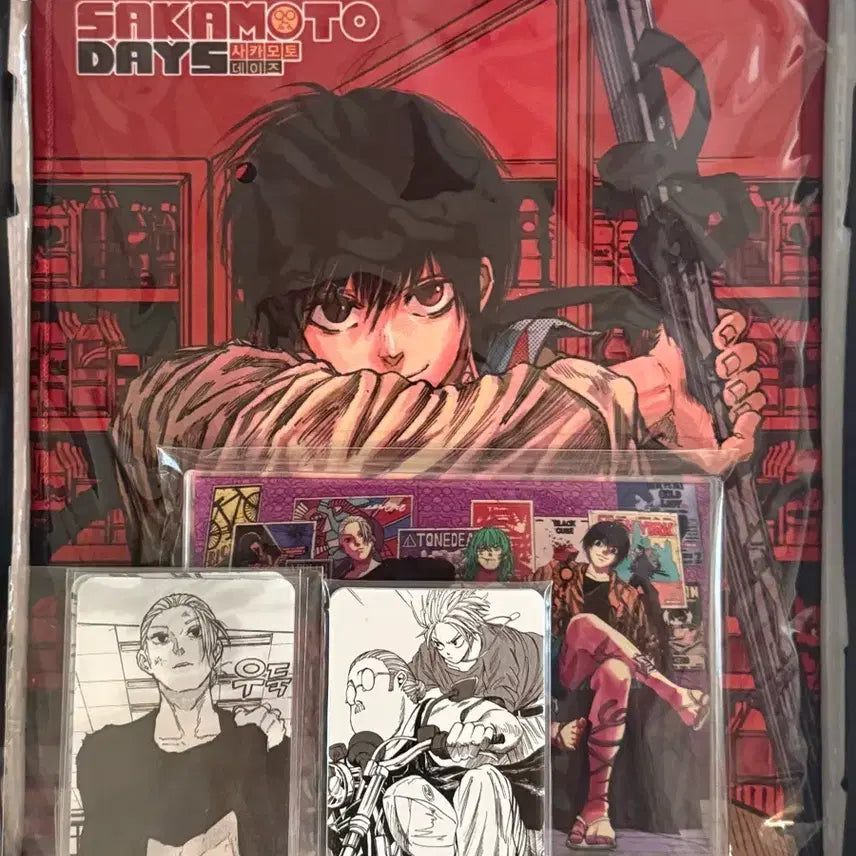 [BUNJANG] Sakamoto Days Ridibooks Goods Set / 사카모토 데이즈 사카데이 리디북스 리디 굿즈 세트